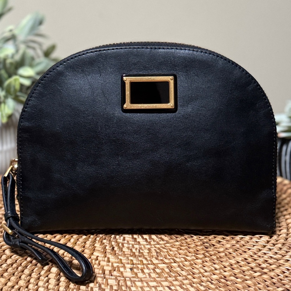 Marc by Marc Jacobs Show Off Dome Leather Clutch